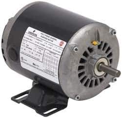 US Motors - 1/3 hp, ODP Enclosure, Auto Thermal Protection, 1,725 RPM, 115 Volt, 60 Hz, Single Phase Split Phase Motor - Size 48 Frame, Rigid Mount, 1 Speed, Sleeve Bearings, 6.8 Full Load Amps, B Class Insulation, Reversible - Apex Tool & Supply
