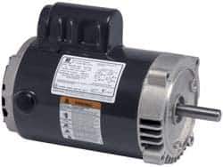 US Motors - 1/3 hp, ODP Enclosure, No Thermal Protection, 1,725 RPM, 115/208-230 Volt, 60 Hz, Single Phase Permanent Split Capacitor (PSC) Motor - Size 56C Frame, C-Face Mount, 1 Speed, Ball Bearings, 6.4/3.2 Full Load Amps, B Class Insulation, Reversible - Apex Tool & Supply