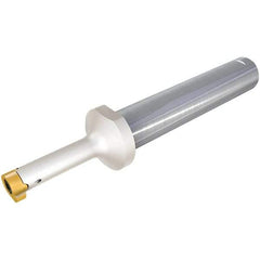Iscar - MG, Internal, Neutral, 2.3mm Max Depth of Cut, 0.5 to 3mm Groove Width, Indexable Grooving Tool Holder - GIQ. 11.. Insert Compatibility, 12mm Shank Width, 92.5mm OAL, Through Coolant - Apex Tool & Supply