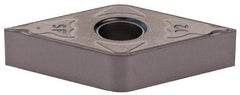 Iscar - DNGG430.5 SF Grade IC907 Carbide Turning Insert - 55° Diamond, 1/2" Inscr Circle, 3/16" Thick, 0.0079" Corner Radius - Apex Tool & Supply