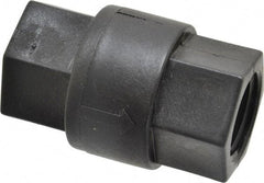 Specialty Mfr - 3/4" Polypropylene Check Valve - Inline, FNPT x FNPT, 125 WOG - Apex Tool & Supply