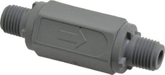 Specialty Mfr - 1/4" PVC Check Valve - Inline, MNPT x MNPT, 125 WOG - Apex Tool & Supply