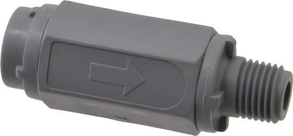 Specialty Mfr - 1/4" PVC Check Valve - Inline, MNPT x FNPT, 125 WOG - Apex Tool & Supply