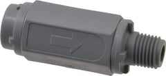Specialty Mfr - 1/4" PVC Check Valve - Inline, MNPT x FNPT, 125 WOG - Apex Tool & Supply