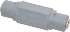 Specialty Mfr - 1/4" PVC Check Valve - Inline, Push To Connect x Push To Connect, 125 WOG - Apex Tool & Supply