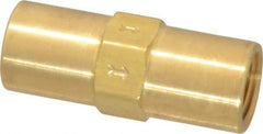 Specialty Mfr - 1/4" Brass Check Valve - Inline, FNPT x FNPT, 500 WOG - Apex Tool & Supply