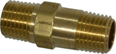 Specialty Mfr - 1/4" Brass Check Valve - Inline, MNPT x MNPT, 500 WOG - Apex Tool & Supply