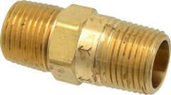 Specialty Mfr - 1/2" Brass Check Valve - Inline, MNPT x MNPT, 500 WOG - Apex Tool & Supply