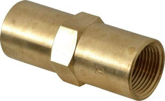 Specialty Mfr - 3/4" Brass Check Valve - Inline, FNPT x FNPT, 500 WOG - Apex Tool & Supply