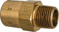 Specialty Mfr - 3/8" Brass Check Valve - Inline, FNPT x MNPT, 500 WOG - Apex Tool & Supply