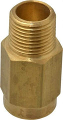 Specialty Mfr - 1/2" Brass Check Valve - Inline, FNPT x MNPT, 500 WOG - Apex Tool & Supply