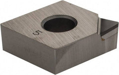 Iscar - CNMA431 D Grade ID5 Polycrystalline Diamond (PCD) Turning Insert - Uncoated, 80° Diamond, 1/2" Inscr Circle, 3/16" Thick, 1/64" Corner Radius - Apex Tool & Supply