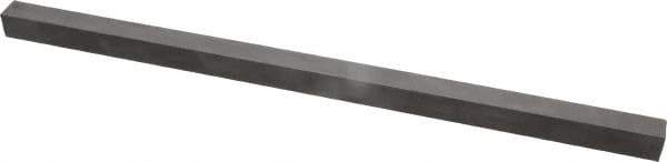 Made in USA - 1/2 Inch Thick x 1/2 Inch Wide x 12 Inch Long, Rectangular Carbide Blank - Rectangular - Apex Tool & Supply