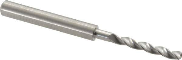 M.A. Ford - 3.6mm 150° Solid Carbide Jobber Drill - Bright Finish, Right Hand Cut, Parabolic Flute, Straight Shank, 66mm OAL, Standard Point - Apex Tool & Supply