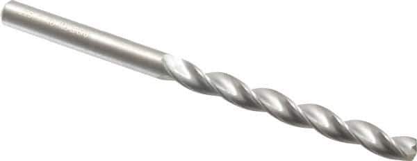 M.A. Ford - #18 150° Solid Carbide Jobber Drill - Bright Finish, Right Hand Cut, Parabolic Flute, Straight Shank, 2-3/4" OAL, Standard Point - Apex Tool & Supply