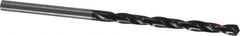 Hertel - 1/8" 135° Cobalt Jobber Drill - TiAlN Finish, Right Hand Cut, Spiral Flute, Straight Shank, 2-3/4" OAL, Split Point - Apex Tool & Supply