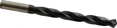 Hertel - 13/32" 135° Cobalt Jobber Drill - TiAlN Finish, Right Hand Cut, Spiral Flute, Straight Shank, 5-1/4" OAL, Split Point - Apex Tool & Supply
