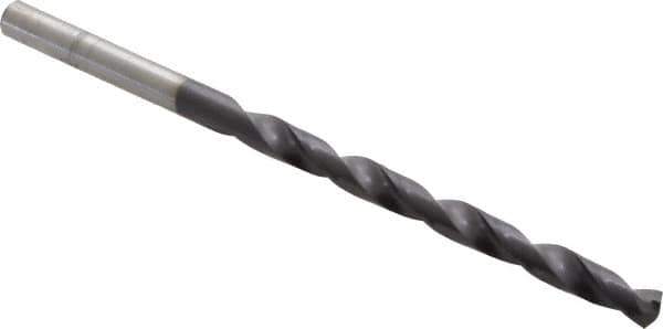 Hertel - #16 135° Cobalt Jobber Drill - TiAlN Finish, Right Hand Cut, Spiral Flute, Straight Shank, 3-3/8" OAL, Split Point - Apex Tool & Supply