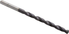 Hertel - #16 135° Cobalt Jobber Drill - TiAlN Finish, Right Hand Cut, Spiral Flute, Straight Shank, 3-3/8" OAL, Split Point - Apex Tool & Supply