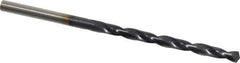 Hertel - #27 135° Cobalt Jobber Drill - TiAlN Finish, Right Hand Cut, Spiral Flute, Straight Shank, 3" OAL, Split Point - Apex Tool & Supply