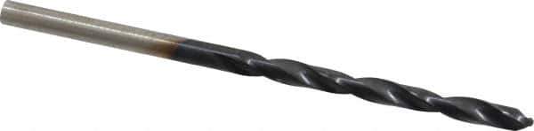 Hertel - #29 135° Cobalt Jobber Drill - TiAlN Finish, Right Hand Cut, Spiral Flute, Straight Shank, 2-7/8" OAL, Split Point - Apex Tool & Supply
