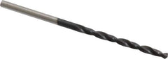 Hertel - #33 135° Cobalt Jobber Drill - TiAlN Finish, Right Hand Cut, Spiral Flute, Straight Shank, 2-5/8" OAL, Split Point - Apex Tool & Supply