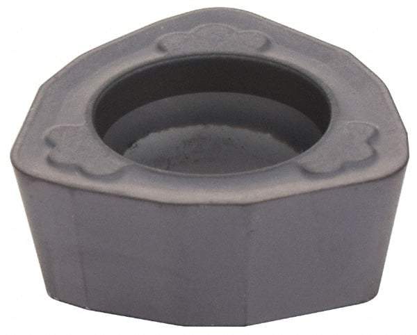 Kennametal - WPMW415 GP Grade KC522M Carbide Milling Insert - TiAlN Finish, 0.1654" Thick, 0.3752" Inscribed Circle, 1.5mm Corner Radius - Apex Tool & Supply