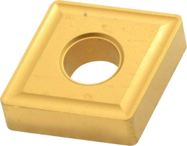 Value Collection - CNMG643 Grade TCN55 Carbide Turning Insert - TiC/TiN Finish, 80° Diamond, 3/4" Inscr Circle, 1/4" Thick, 3/64" Corner Radius, 19.3mm Long - Apex Tool & Supply