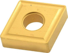 Value Collection - CNMG643 Grade TCN55 Carbide Turning Insert - TiC/TiN Finish, 80° Diamond, 3/4" Inscr Circle, 1/4" Thick, 3/64" Corner Radius, 19.3mm Long - Apex Tool & Supply