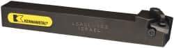Kennametal - External Thread, Left Hand Cut, 5/8" Shank Width x 5/8" Shank Height Indexable Threading Toolholder - 5" OAL, LT 16EL Insert Compatibility, LSA Toolholder, Series LT Threading - Apex Tool & Supply