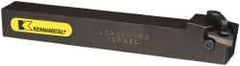 Kennametal - External Thread, Left Hand Cut, 5/8" Shank Width x 5/8" Shank Height Indexable Threading Toolholder - 5" OAL, LT 16EL Insert Compatibility, LSA Toolholder, Series LT Threading - Apex Tool & Supply