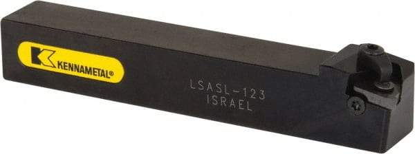 Kennametal - External Thread, Left Hand Cut, 3/4" Shank Width x 3/4" Shank Height Indexable Threading Toolholder - 5" OAL, LT 16EL Insert Compatibility, LSA Toolholder, Series LT Threading - Apex Tool & Supply