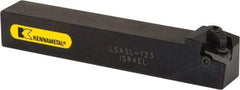 Kennametal - External Thread, Left Hand Cut, 3/4" Shank Width x 3/4" Shank Height Indexable Threading Toolholder - 5" OAL, LT 16EL Insert Compatibility, LSA Toolholder, Series LT Threading - Apex Tool & Supply
