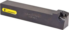 Kennametal - External Thread, Left Hand Cut, 1" Shank Width x 1" Shank Height Indexable Threading Toolholder - 6" OAL, LT 16EL Insert Compatibility, LSA Toolholder, Series LT Threading - Apex Tool & Supply