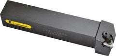 Kennametal - External Thread, Left Hand Cut, 1" Shank Width x 1" Shank Height Indexable Threading Toolholder - 6" OAL, LT 16EL Insert Compatibility, LSS Toolholder, Series LT Threading - Apex Tool & Supply