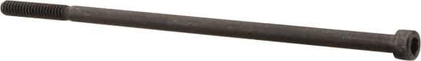 Value Collection - #10-24 UNC Hex Socket Drive, Socket Cap Screw - Alloy Steel, Black Oxide Finish, Partially Threaded, 5" Length Under Head - Apex Tool & Supply