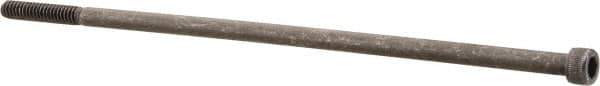 Value Collection - #10-24 UNC Hex Socket Drive, Socket Cap Screw - Alloy Steel, Black Oxide Finish, Partially Threaded, 6" Length Under Head - Apex Tool & Supply