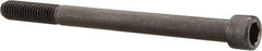 Value Collection - 7/16-14 UNC Hex Socket Drive, Socket Cap Screw - Alloy Steel, Black Oxide Finish, Partially Threaded, 5-1/2" Length Under Head - Apex Tool & Supply