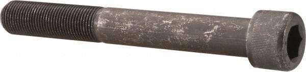Value Collection - 5/8-18 UNF Hex Socket Drive, Socket Cap Screw - Alloy Steel, Black Oxide Finish, Partially Threaded, 5" Length Under Head - Apex Tool & Supply