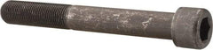 Value Collection - 5/8-18 UNF Hex Socket Drive, Socket Cap Screw - Alloy Steel, Black Oxide Finish, Partially Threaded, 5" Length Under Head - Apex Tool & Supply