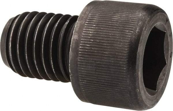 Value Collection - 3/4-10 UNC Hex Socket Drive, Socket Cap Screw - Alloy Steel, Black Oxide Finish, Fully Threaded, 1" Length Under Head - Apex Tool & Supply