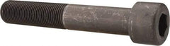 Value Collection - 1-12 UNF Hex Socket Drive, Socket Cap Screw - Alloy Steel, Black Oxide Finish, Partially Threaded, 6" Length Under Head - Apex Tool & Supply