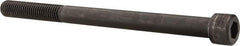 Value Collection - 9/16-12 UNC Hex Socket Drive, Socket Cap Screw - Alloy Steel, Black Oxide Finish, Partially Threaded, 7-1/2" Length Under Head - Apex Tool & Supply