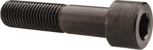 Value Collection - 1-3/8 - 6 UNC Hex Socket Drive, Socket Cap Screw - Alloy Steel, Black Oxide Finish, Partially Threaded, 6" Length Under Head - Apex Tool & Supply