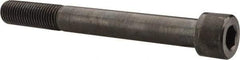 Value Collection - 1-3/8 - 6 UNC Hex Socket Drive, Socket Cap Screw - Alloy Steel, Black Oxide Finish, Partially Threaded, 12" Length Under Head - Apex Tool & Supply