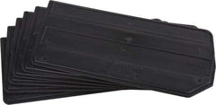 Quantum Storage - 10.9" Wide x 5" High, Black Bin Divider - Use with Quantum Storage Systems - QUS 230, QUS 235 - Apex Tool & Supply