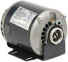 US Motors - 1/2 hp, ODP Enclosure, Auto Thermal Protection, 1,725 RPM, 120/240 Volt, 60/50 Hz, Single Phase Split Phase Motor - Size 48 Frame, Cradle Mount, 1 Speed, Sleeve Bearings, 7.5/3.6 Full Load Amps, B Class Insulation, Reversible - Apex Tool & Supply