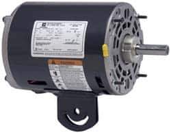US Motors - 1/2 hp, TEAO Enclosure, Auto Thermal Protection, 1,725 RPM, 115 Volt, 60 Hz, Single Phase Split Phase Motor - Size 48YZ Frame, Yoke Mount, 1 Speed, Sleeve Bearings, 6.60 Full Load Amps, A Class Insulation, Reversible - Apex Tool & Supply