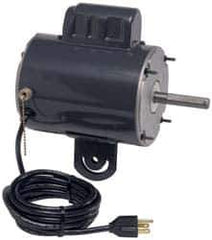 US Motors - 1/2 hp, TEAO Enclosure, Auto Thermal Protection, 1,075 RPM, 115 Volt, 60 Hz, Industrial Electric AC/DC Motor - Size 56 Frame, Yoke Mount, 2 Speed, Sleeve Bearings, 5.7 Full Load Amps, B Class Insulation, Reversible - Apex Tool & Supply