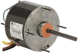 US Motors - 3/4 hp, TEAO Enclosure, Auto Thermal Protection, 1,075 RPM, 460 Volt, 60 Hz, Single Phase Permanent Split Capacitor (PSC) Motor - Size 48Y Frame, Stud Mount, 1 Speed, Ball Bearings, 2 Full Load Amps, B Class Insulation, Reversible - Apex Tool & Supply